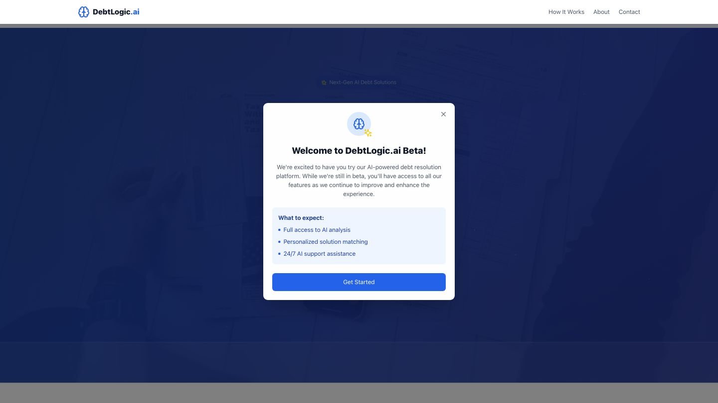 DebtLogic.ai: Revolutionizing Debt Resolution with Artificial Intelligence